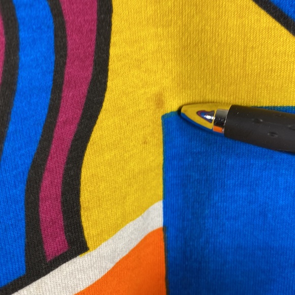 Vintage Retro neon shirt made in the USA - Picture 7 of 13